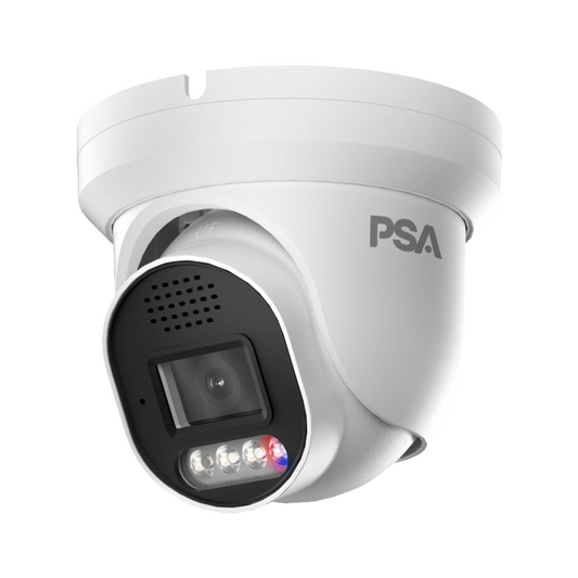 Security Camera with Active Deterrent (Flashing Lights & Verbal Warning)