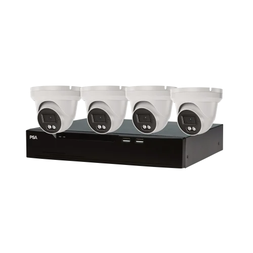 4 Camera CCTV Kit With 5MP Cameras